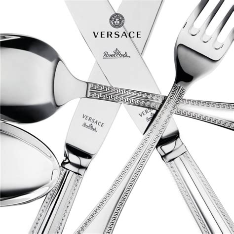 versace fork|Versace rosenthal cutlery.